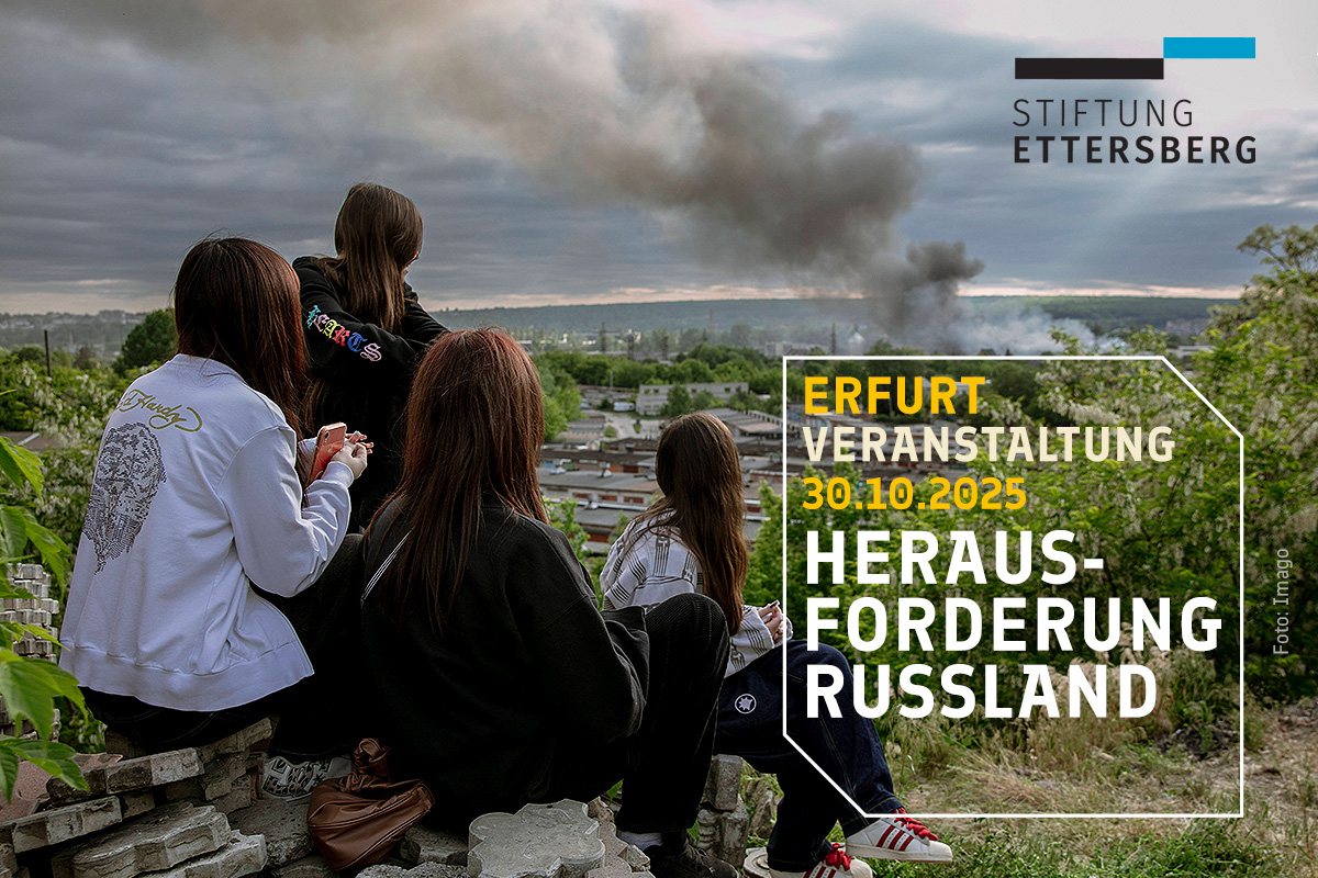 Am 30. Oktober diskutiert unsere deutsch-polnische Expertengruppe in Erfurt über die aktuelle Russlandpolitik. Eine Gemeinschaftsveranstaltung mit der Stiftung Ettersberg.